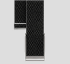 Bracelet Noir Argenter